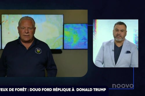 Feux de forêt: Doug Ford réplique à Donald Trump