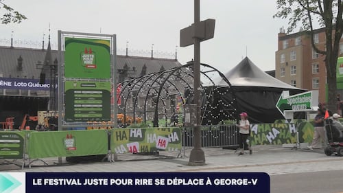 Le Festival Juste pour rire bat son plein sur la Place George-V