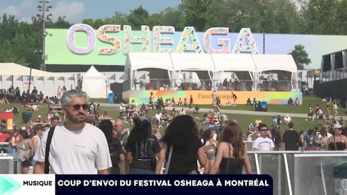 Coup d'envoi du festival Osheaga à Montréal