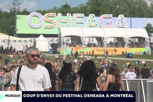 Coup d'envoi du festival Osheaga à Montréal