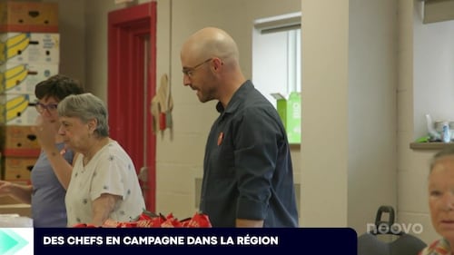 Des chefs en campagne dans la région de Québec