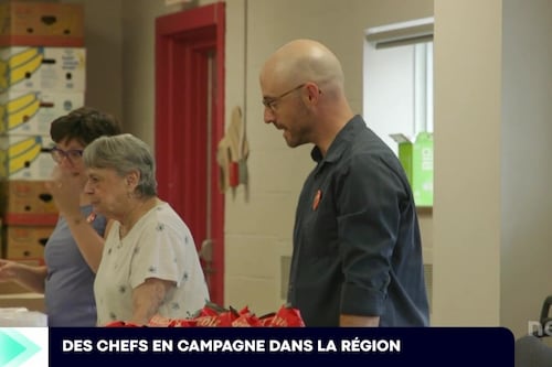 Des chefs en campagne dans la région de Québec