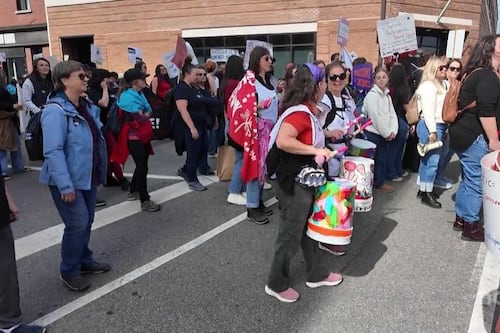 Manifestation du «communautaire à boutte» à Trois-Rivières
