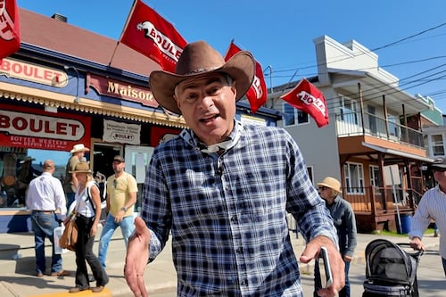 Campagne électorale: en Mauricie avec Alain Rayes
