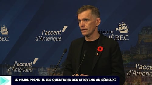 Bruno Marchand prend-il les questions des citoyens au sérieux?