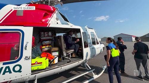 Un nouveau service de transport médical par hélicoptère