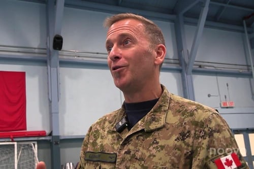 Incursion dans un entraînement des Forces armées canadiennes