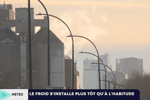 Le froid s’installe plus tôt qu’à l’habitude cette année