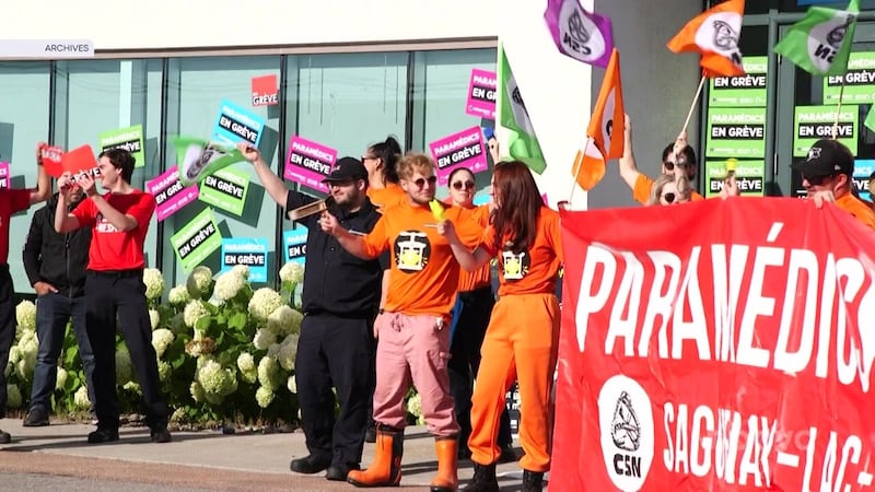 Des stagiaires se disent inquiets des moyens de pression des paramédics au Québec